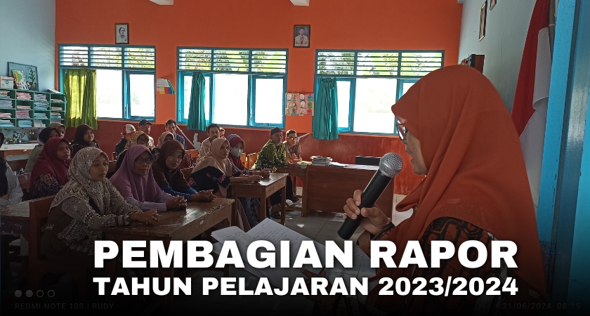 Pembagian Rapor dan Arahan Penting dari Kepala Sekolah SD Negeri Kedungrejo: